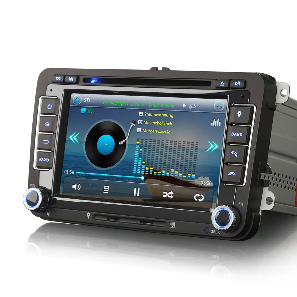 7 &quotавтомобильный DVD для Seat Altea XL 2007 2015 &amp Toledo 2004 Alhambra 2010 2016 с внешней поддержкой DAB +