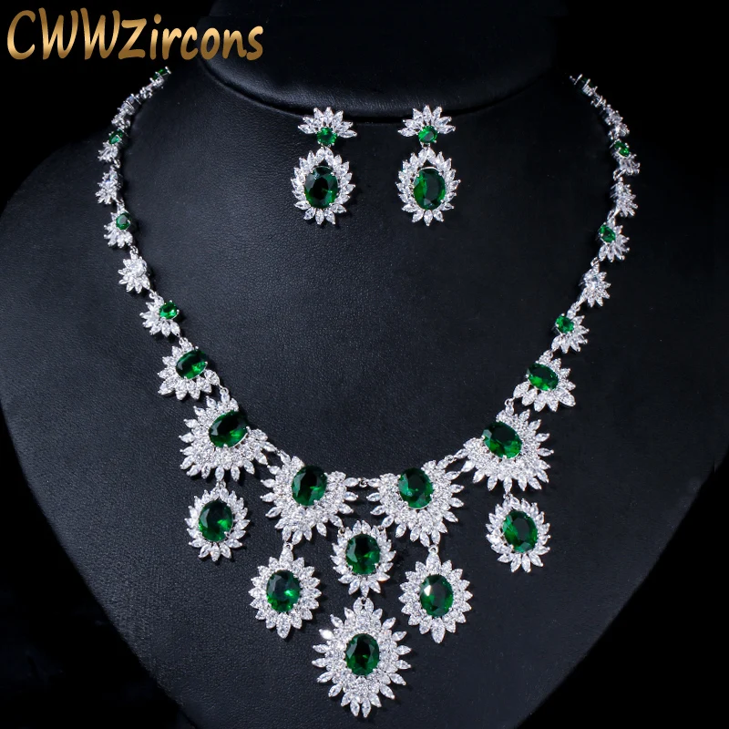 Cwwzircon высококачественный кубический цирконий выложенный большой цветок капли