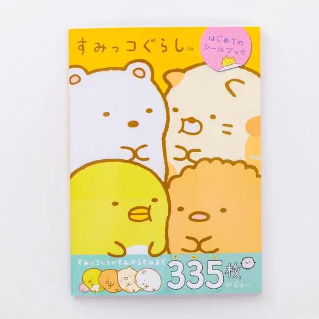 335 шт./упак. японский Стиль Sumikko Gurashi Книжная Полка Декоративные наклейки из бумаги васи Скрапбукинг ярлыком Дневник стикеры для альбомов - Цвет: 01