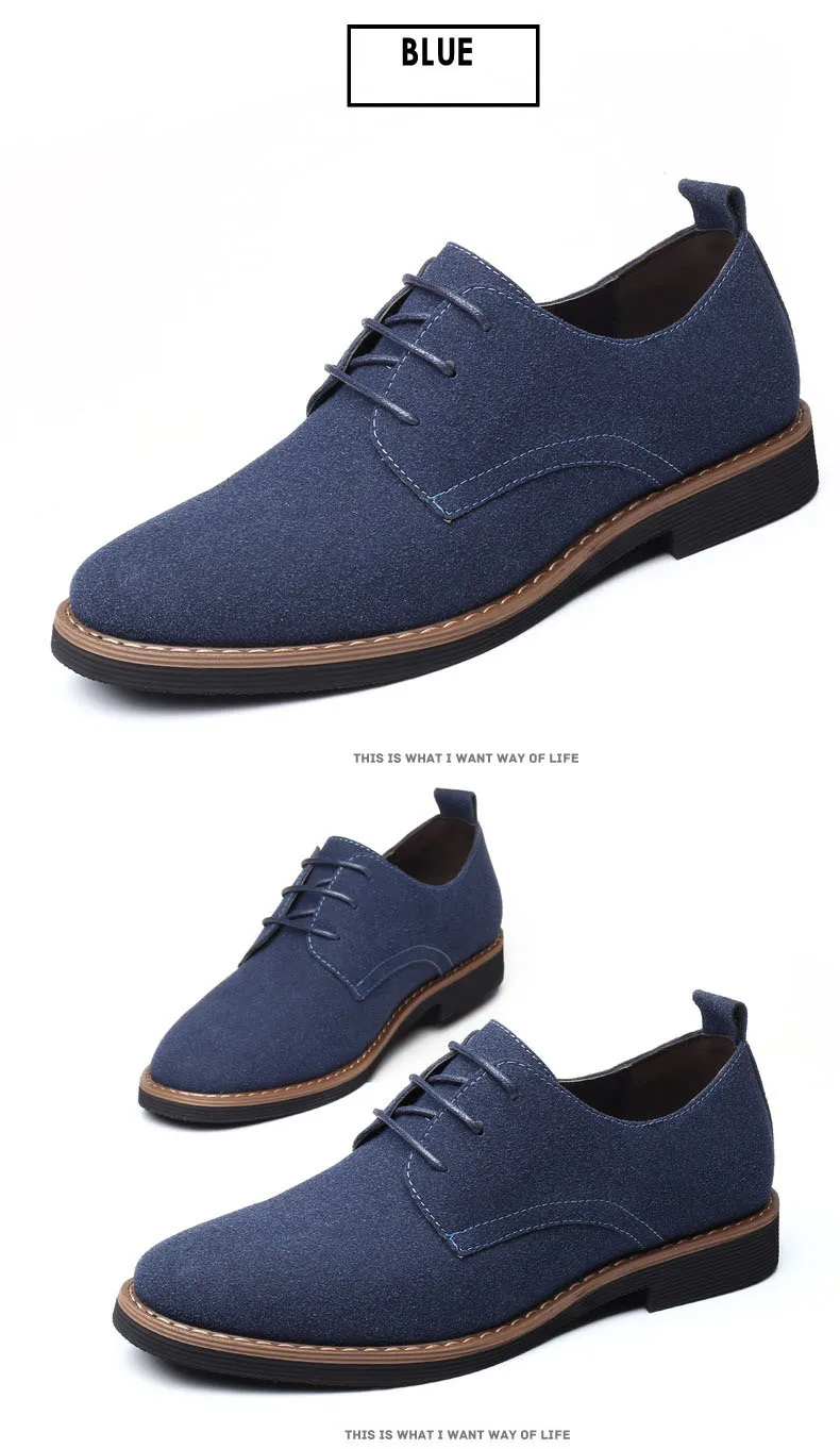 Мужские модельные туфли на шнуровке; синие туфли-оксфорды для мужчин; модная кожаная мужская обувь на плоской подошве; дышащая удобная обувь; zapatos hombre