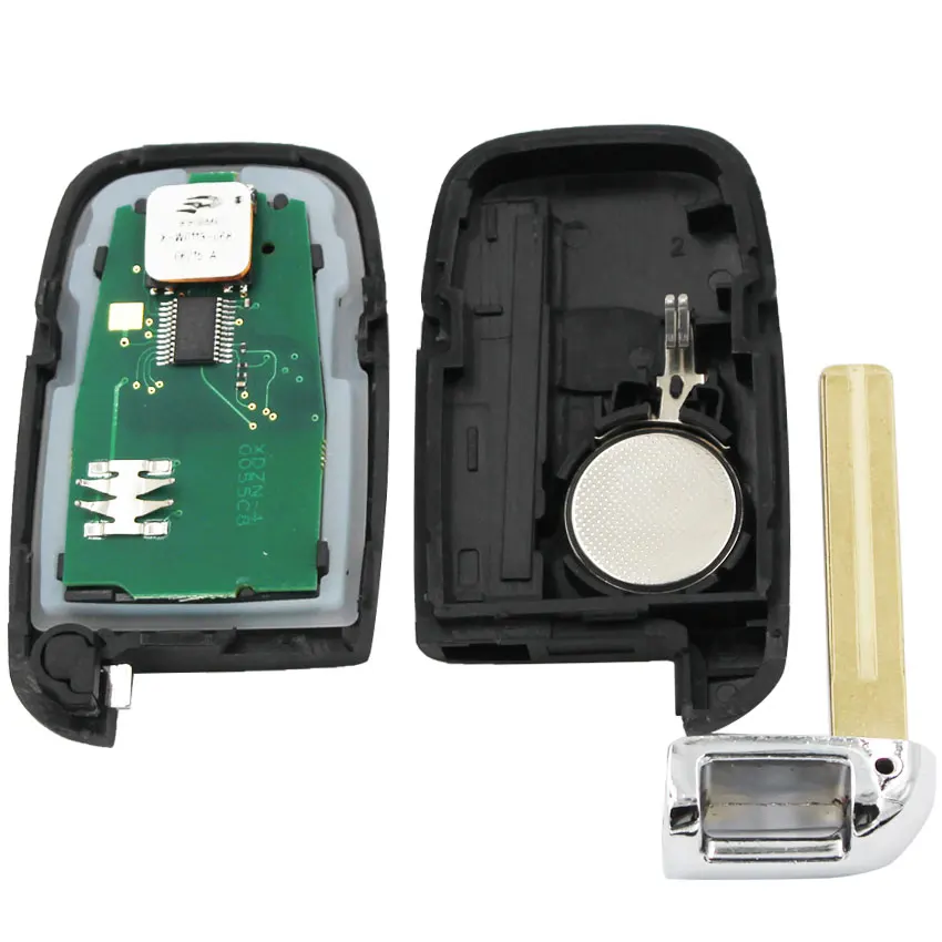3/4 кнопочный дистанционный ключ автомобильный смарт ключ-брелок 433 МГц с чипом ID46 K164002 (5)