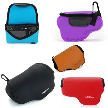 

Neoprene Camera Case Bag for Sony A6400 A6500 A6300 A6000 A6100 A6600 with 16-50mm lens Panasonic Lumix DMC-LX100