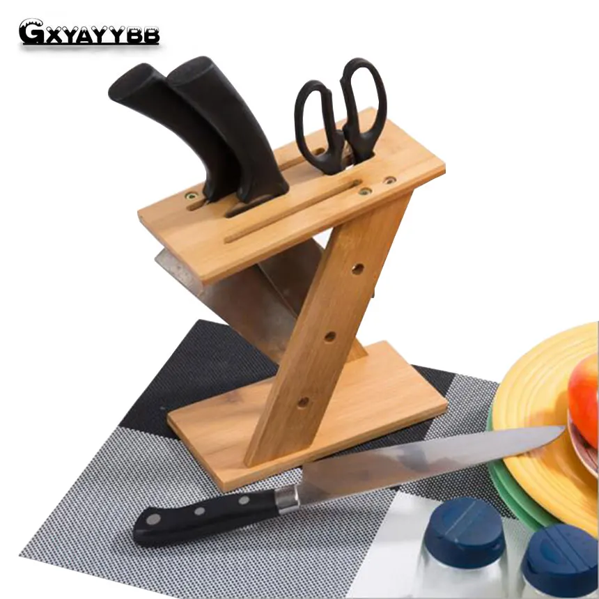 knife block set with scissors