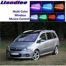 LiandLee Car Glow Интерьер пола Декоративная атмосфера Сиденья Accent Ambient Неоновый свет Для Holden Zafira A B C