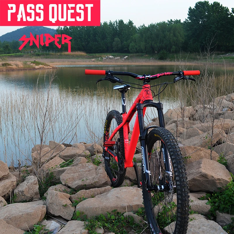 Pass Quest SNIPER руль для велосипеда 720 мм/780 мм алюминиевый сплав MTB 31,8 mmAM DH FR ENDURO руль 8 цветов