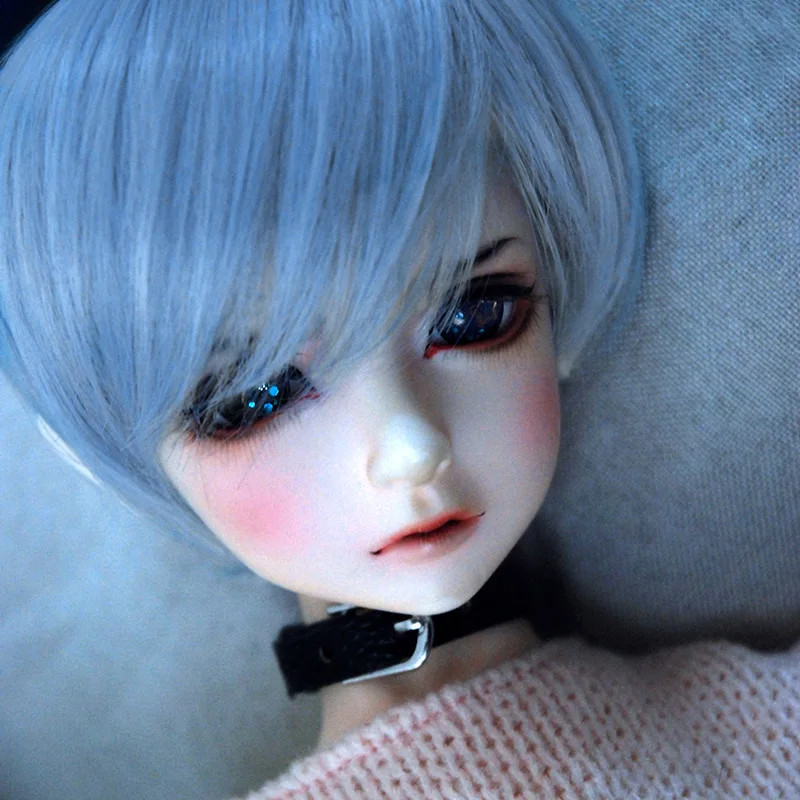 Bybrana 1 шт. bjd парик унисекс кукла короткие волосы bjd 1/3 1/4 1/6 - Цвет: 8