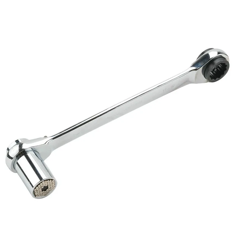 

Multifunctional socket wrench ratchet wrench 17-19mm 8-19mm dual purpose multifunctional wrench