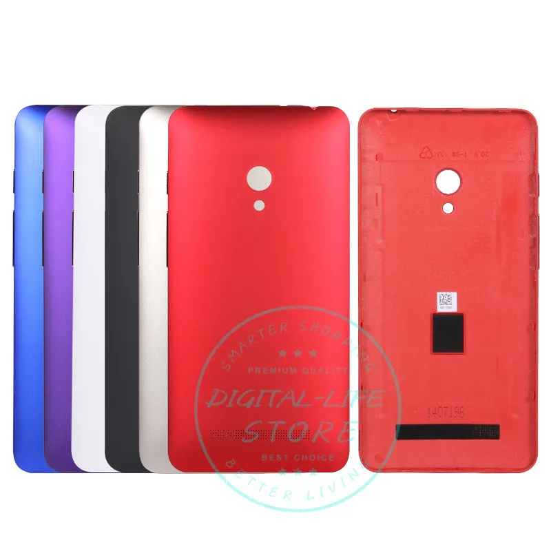 Задняя крышка для Asus Zenfone 5 A501CG 2015 пластиковая аккумулятора Zenfone5 замена корпуса