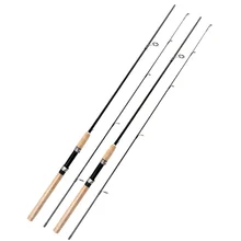 2018 YIYI low-cost 2.1m spinning fishing rod excessive carbon fiber 2 SEC bass fishing pole lure fishing sort out fishing pole salmon rod