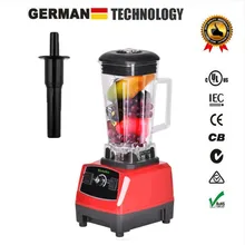 2200 Вт BPA бесплатно 2L сверхмощная Коммерческая соковыжималка мощный блендер миксер кухонный процессор для ледяной коктейль фрукты