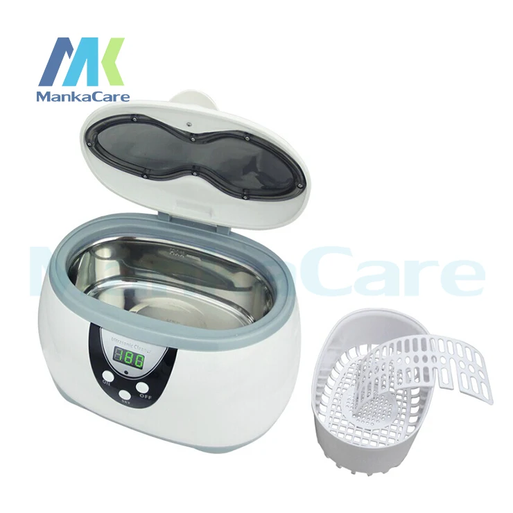 600ml mini ultrasonic cleaning machine Watch/Denture/Eyeglasses/Jewelry