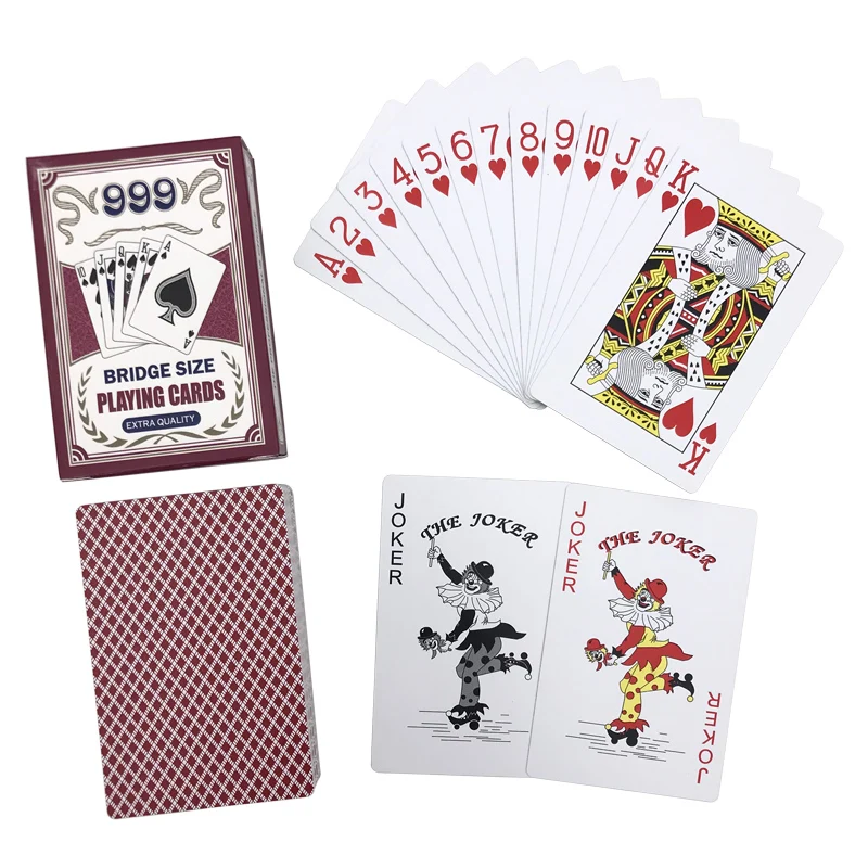 New 2Sets/Lot High Quality Bridge Baccarat Plastic Poker Card Frosting Waterproof Texas Hold'em Playing Cards Board Game 58*88mm