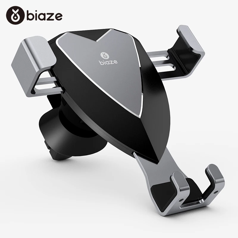 

Biaze Universal Gravity Car Holder for iPhone XR XS Max Samsung S9 Mobile Phone Holder Stand Air Vent Mount Car Phone Holder