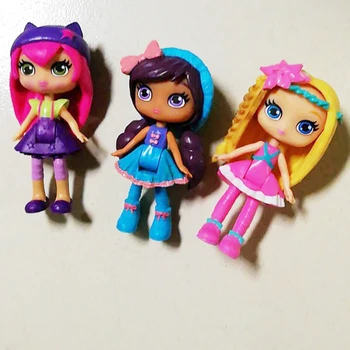 

D0117 Hot sale New Year children girl birthday gift 7cm dream beauty Magician Vinyl dolls random type