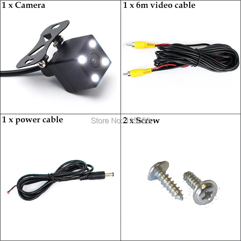 Adjustable Rearview camera parts