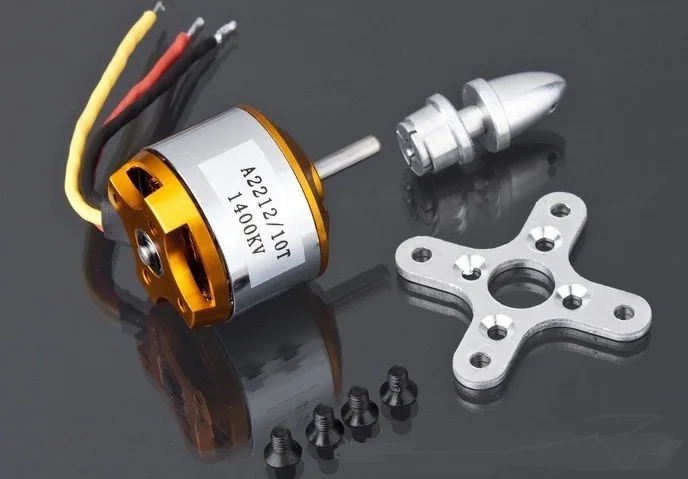 Бесщеточный двигатель A2212 1 шт. 1000KV 1400KV 2200KV KV2450 для радиоуправляемых летательных