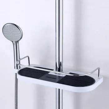 

1pc Gap Storage Rack Kitchen Slim Slide Tower Movable Assemble Plastic Bathroom Shelf Wheels Space Saving Organizer