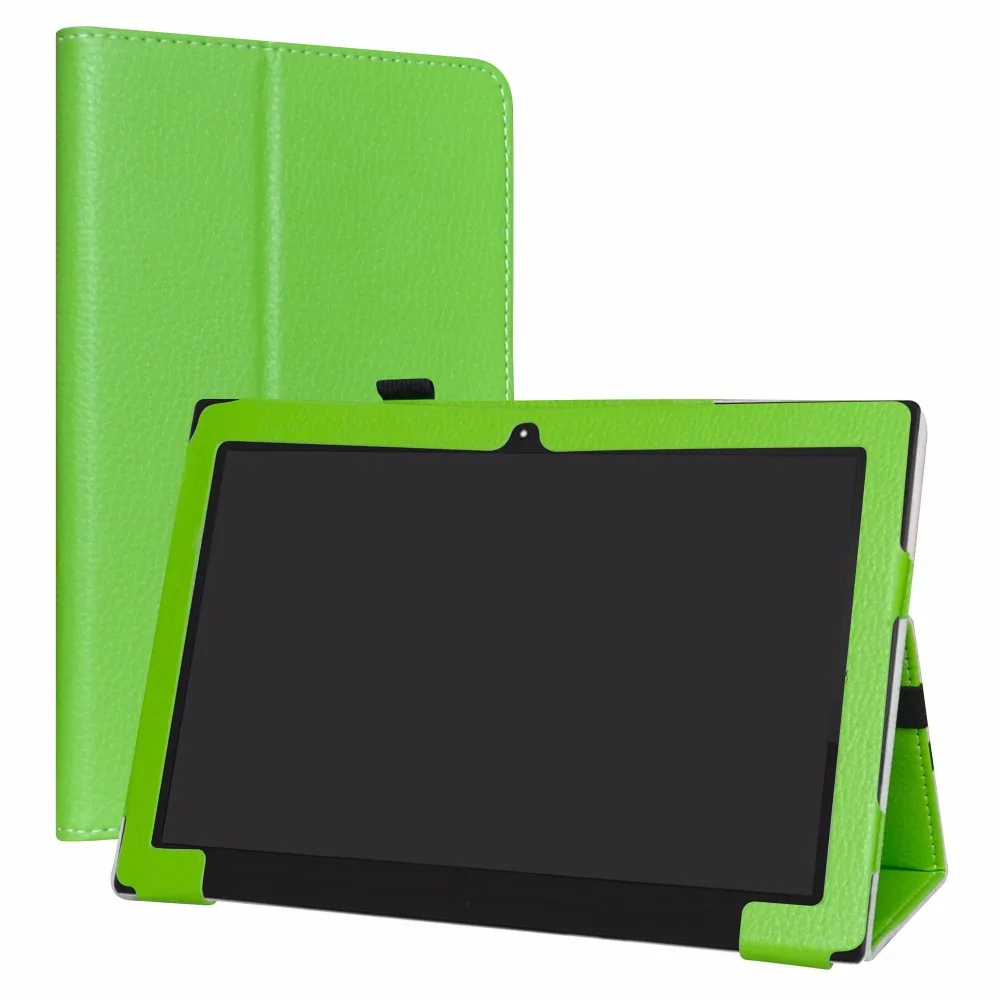 Case For 10.1&quotTeclast Tbook 10S Tablet Folding Stand PU Leather cover with Elastic closure | Компьютеры и офис
