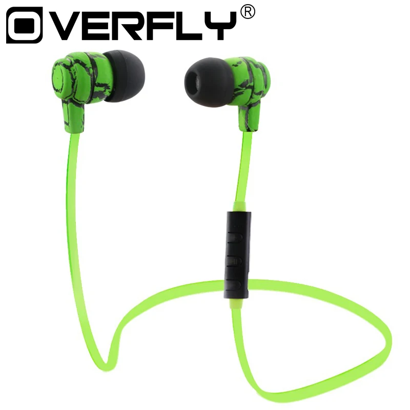 Беспроводные Bluetooth наушники Overfly спортивные мини стерео V4.0 с трещинами гарнитура