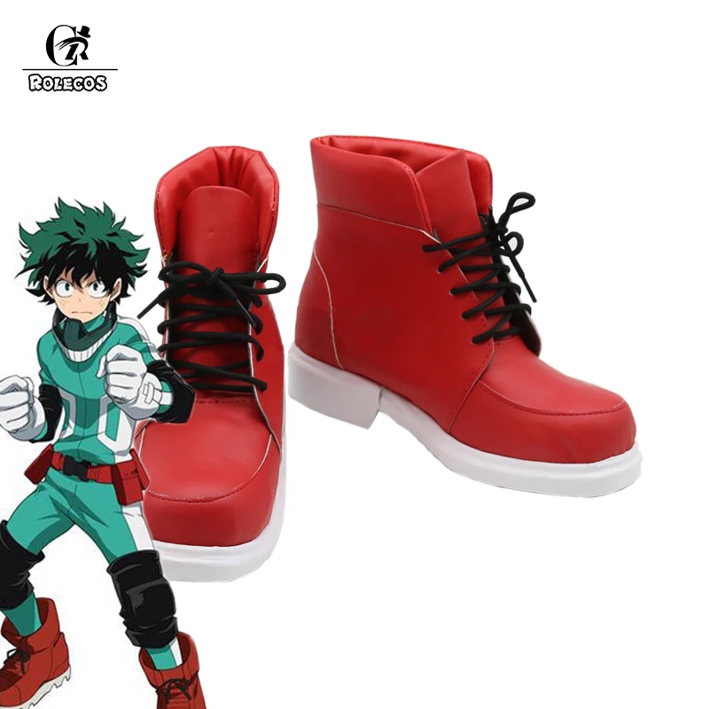 Обувь для косплея ROLECOS MHA Izuku Midoriya ботинки Battle Cos мужская обувь | Тематическая