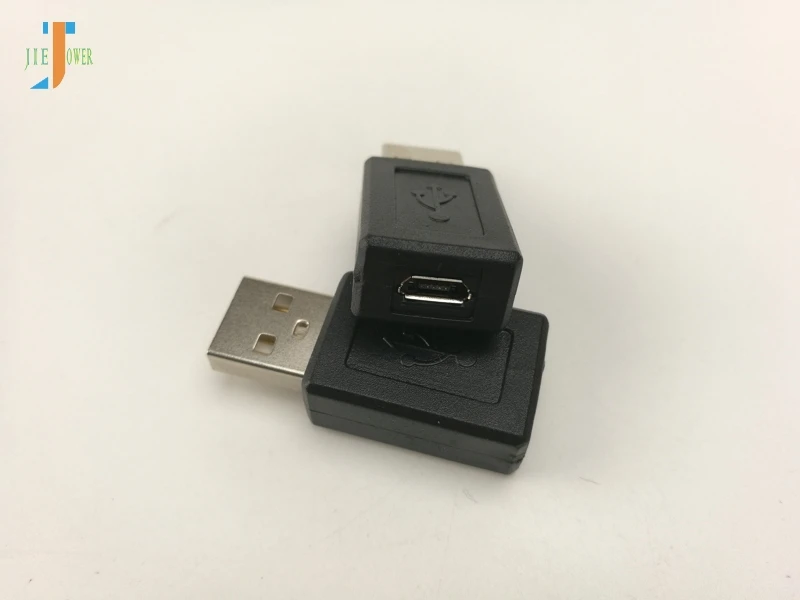 300 шт./лот мини черный USB штекер на микро гнездо B M/F адаптер конвертер разъема smt88