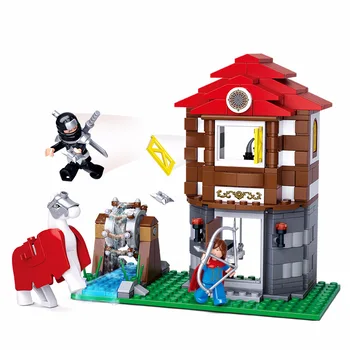 

Sluban Model Toy Compatible with B0616 280Pcs Waterwheel Treasure Model Building Kits Toys Hobbies Building Model Blocks