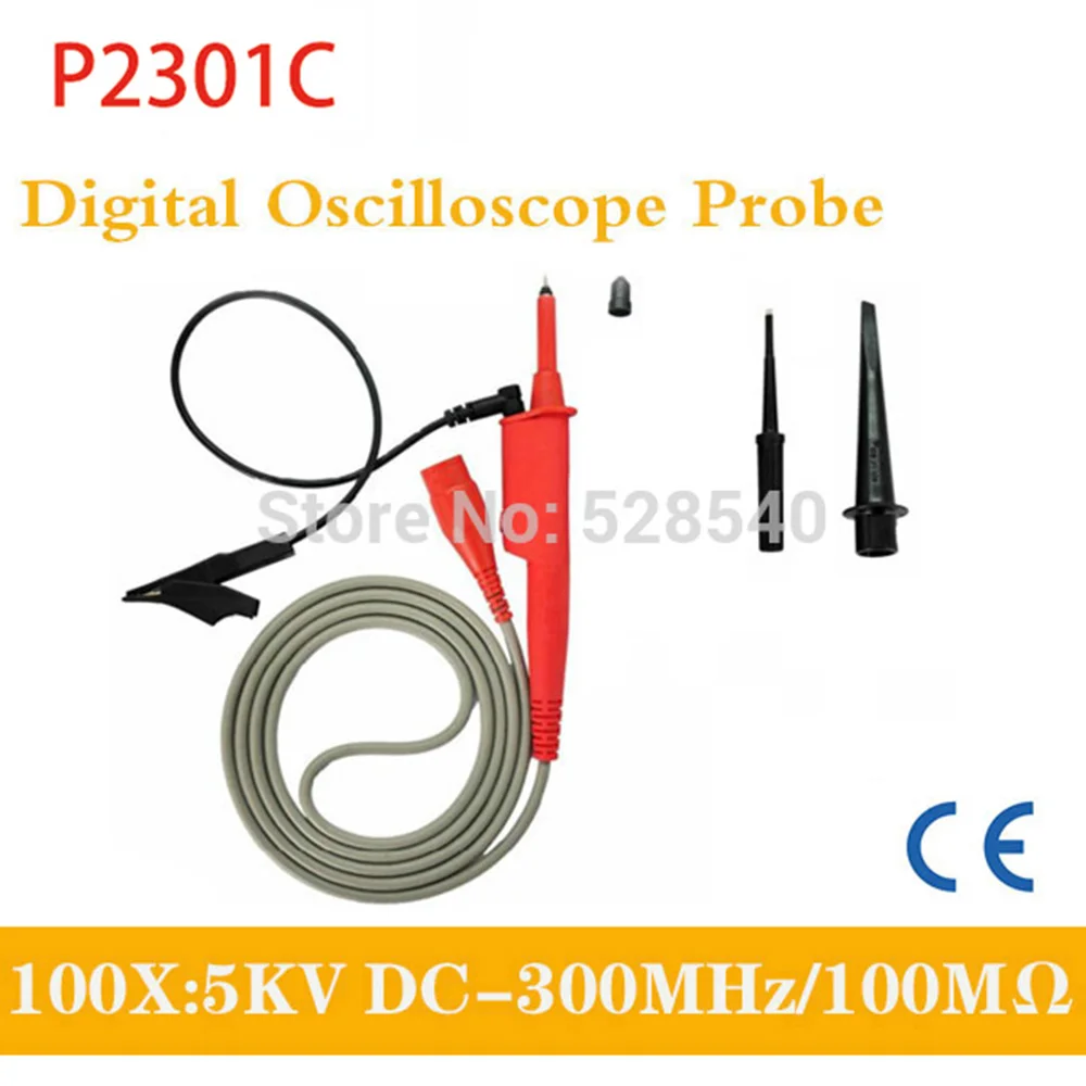 1 шт. P2301C высокочастотный высоковольтный 5KV 100X 300 датчик осциллографа на МГц для