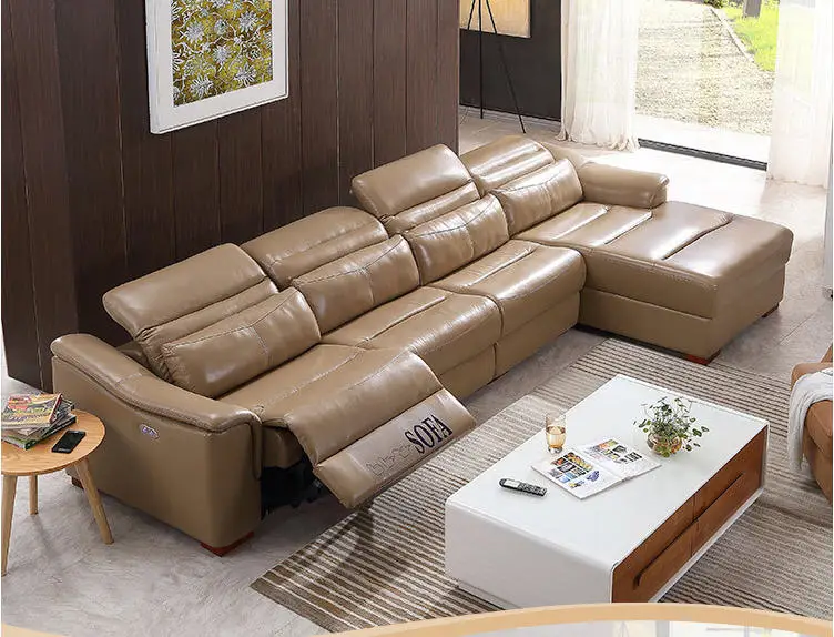 Диван для гостиной, угловой диван, кресло, электрические секционные диваны из натуральной кожи, современные muebles de sala moveis para casa