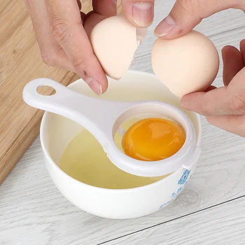 Separador de yemas de huevo, herramienta de separación de proteínas, utensilios de cocina de grado alimenticio, utensilios de cocina, divisor de huevo, 1 unidad
