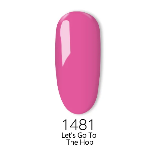 Гель-лак для ногтей UV Hybrid Vernis замачиваемый лак для ногтей UV светодиодный Гель-лак для ногтей для салона ногтей Гель-лак 8 мл Kismart - Цвет: 1481