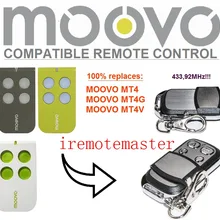 Moovo MT4, MT4G, MT4V гараж запасной пульт дистанционного управления подходящий наивысшего качества