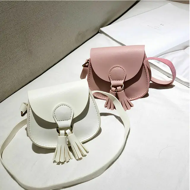 2020 Baby Summer Clothing Women Girls Fashion Small Shoulder Bag Leather Waist Bag Solid Tassel Handbag Ladies Wholesale Gifts 4