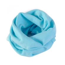 Новое хлопковое детское нижнее белье однотонный шарф для маленьких мальчиков шейный платок осень-зима для маленьких девочек петля Стиль воротники шарфы 9 Цвета W11