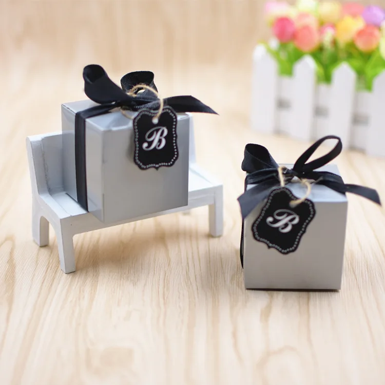 50pcslotEuropeancreativeWeddingPartyGiftCandyBoxShinyGold