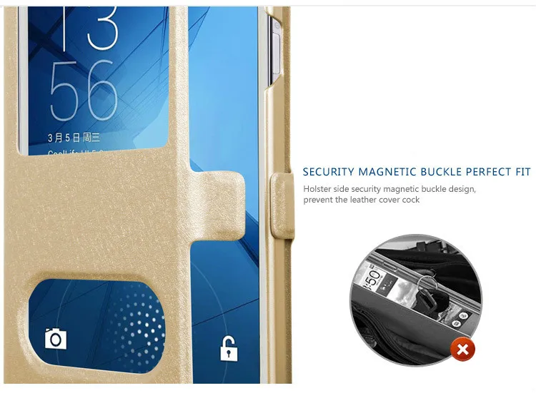 Чехол книжка Fundas J5 для Samsung Galaxy 2016 кожаный чехол с окошком J500 J500F J510 (6) чехлы