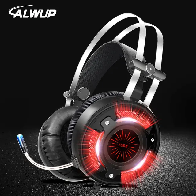 ALWUP A6 Gaming Headphones for Computer & PS4 Xbox One