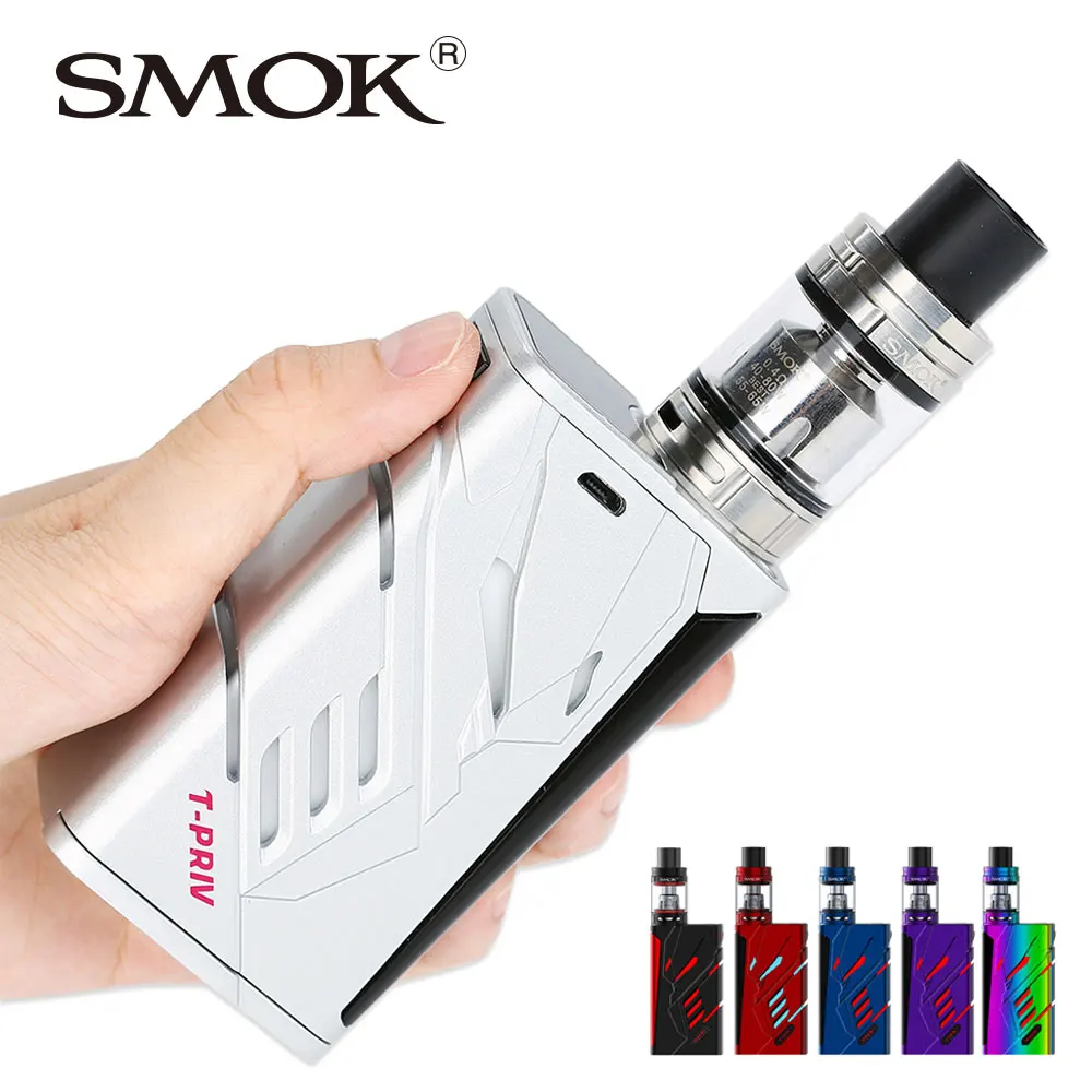 100% Original 220W SMOK T-Priv TC Vape Kit w/ 5ml TFV8 Big Baby Tank Atomizer Big Fire Key No 18650 Battery vs Revenger X 100% Original 220W SMOK T-Priv TC Vape Kit w/ 5ml TFV8 Big Baby Tank Atomizer Big Fire Key No 18650 Battery vs Revenger X