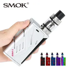 100% оригинал 220 Вт SMOK T-Priv термоконтроль вэйпинга комплект W/5 мл TFV8 большой детский бак распылитель большой огонь ключ нет 18650 батарея vs Revenger X