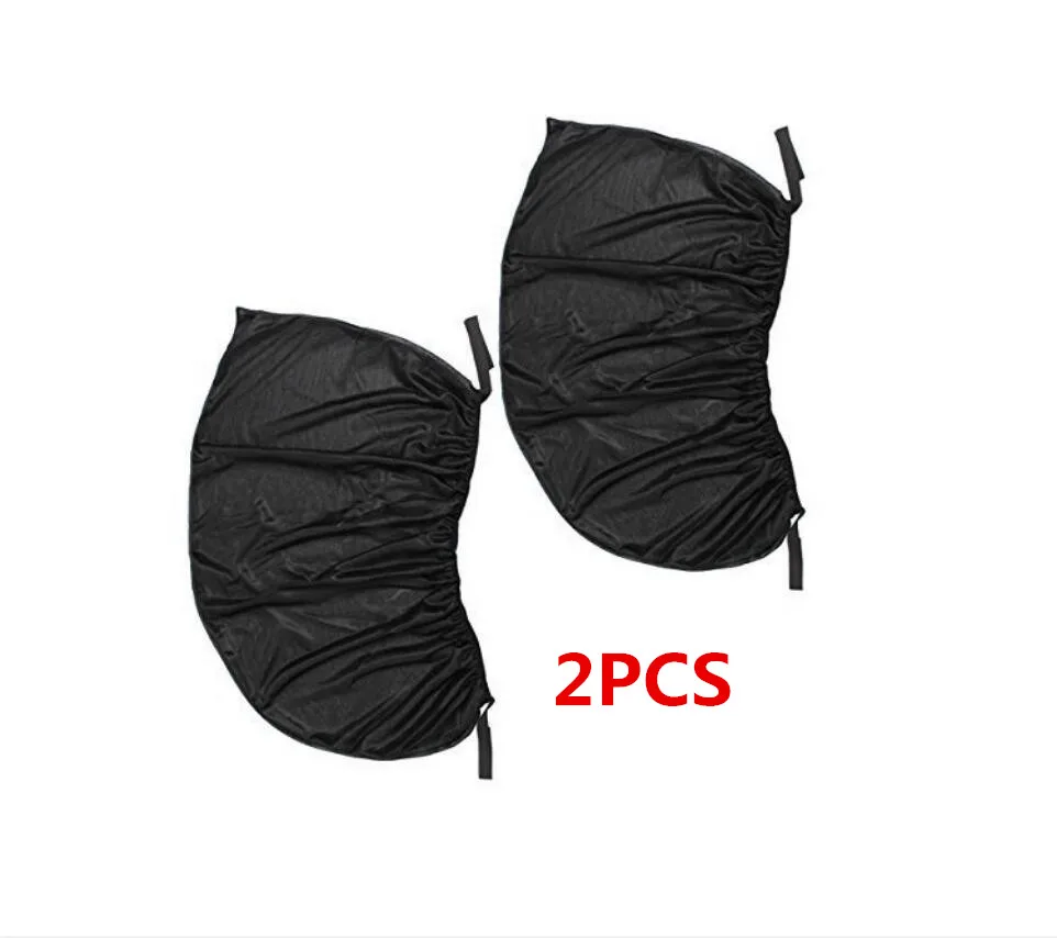 2 Pair Black Polyester Curtains on Auto Windows Car Covers Automobiles Curtain Sun Blinds for Car Side Window Accessories 2 Pair Black Polyester Curtains on Auto Windows Car Covers Automobiles Curtain Sun Blinds for Car Side Window Accessories