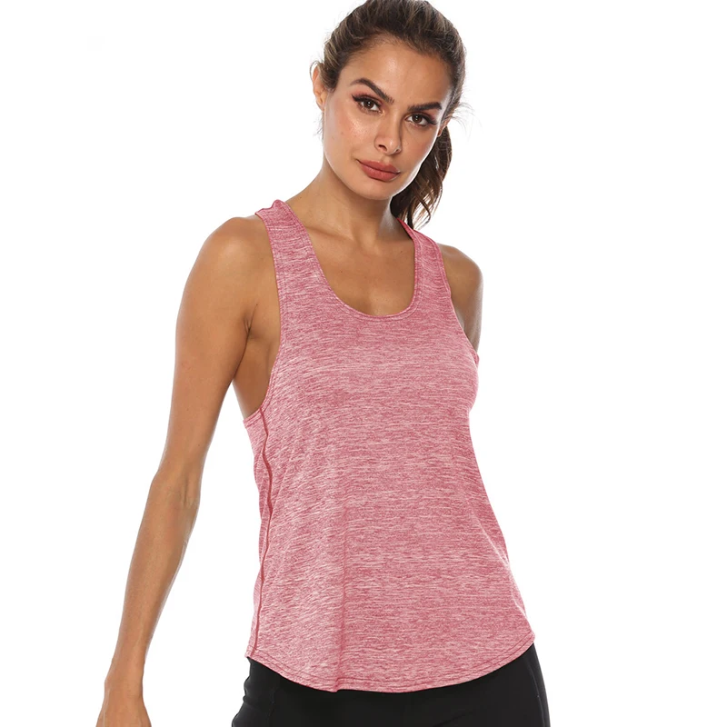 S-XL Sleeveless Yoga Shirts Racerback Yoga Vest Sport Singlet Women Athletic Fitness Sport Tank Tops Gym Running Training Shirt