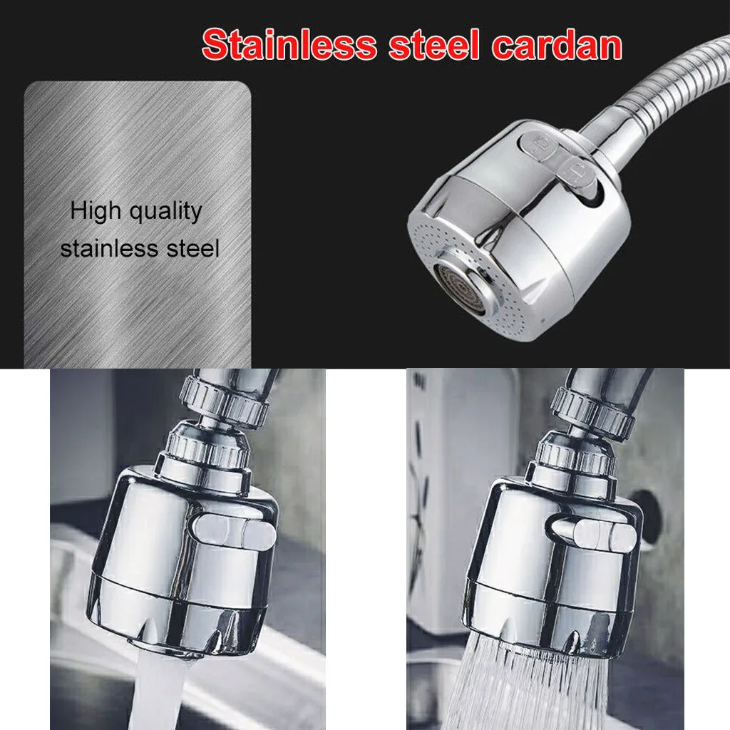 

Multi-Purpose Interface Kitchen Water Faucet lengthening Extender Replacement Spray Shower Head Tap Filter Home Tool Hot Sale