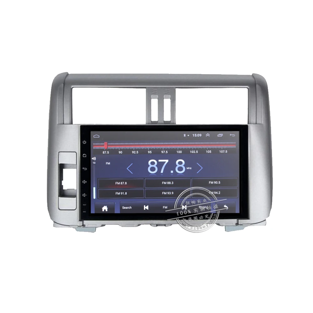Sale With CANBUS 9" 1024*600 Quadcore android 8.1 car radio for Toyota Prado 2010-2013 car DVD player GPS Navi wifi 1G RAM 16G ROM 2