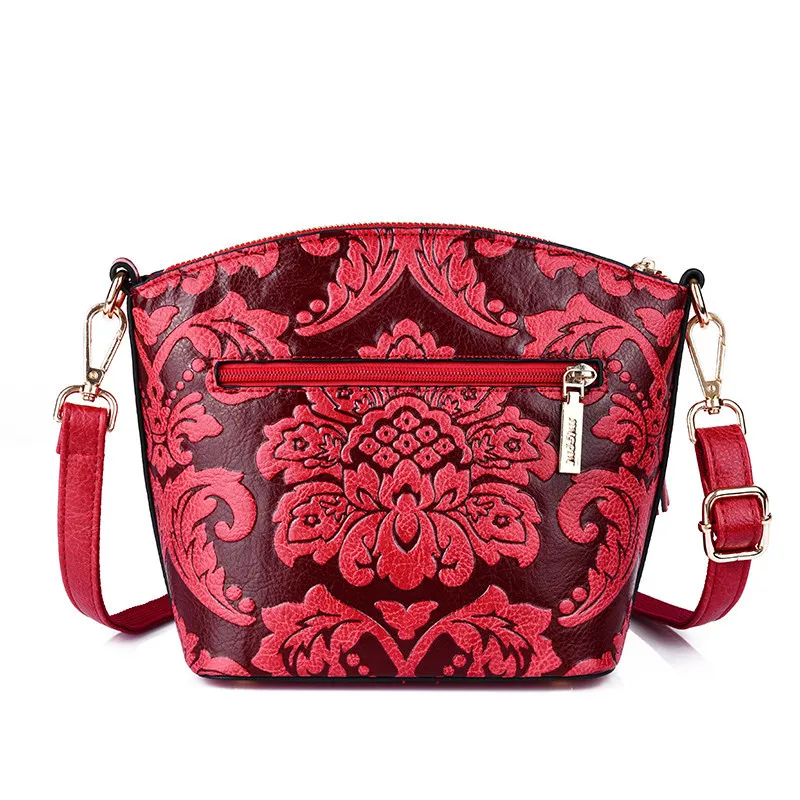 Цветочный китайский стиль, женская сумка, женская сумка-мессенджер через плечо, сумки на плечо для женщин, кожзам, женская сумка