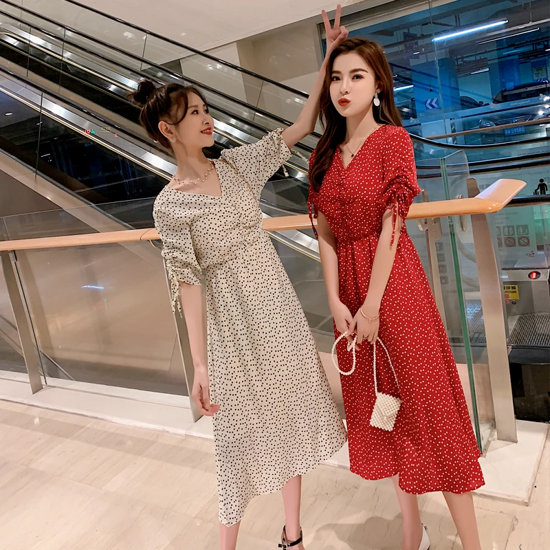 Стильное летнее платье трапециевидной формы с цветочным рисунком Vestidos Verano 2019