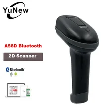 Handheld QR Reader Bluetooth Wireless 1D 2D Scanner Barcode android pos terminal high speed scanner code reader For warehouse handheld qr code scanner gun ip54 industrial design dustproof waterproof solid and reliable performance barcode reader hs 5600