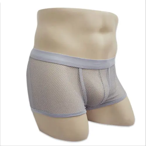 USA-Men-039-s-Mesh-Thong-Trunks-Briefs-G-string-Transparent-Underwear-Underpants