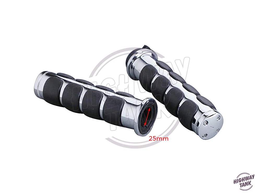 25 мм хромированные ручки для мотоцикла корпус Suzuki Marander 1600 1800 Volusia 800 M50 Intruder 1500 C90|case