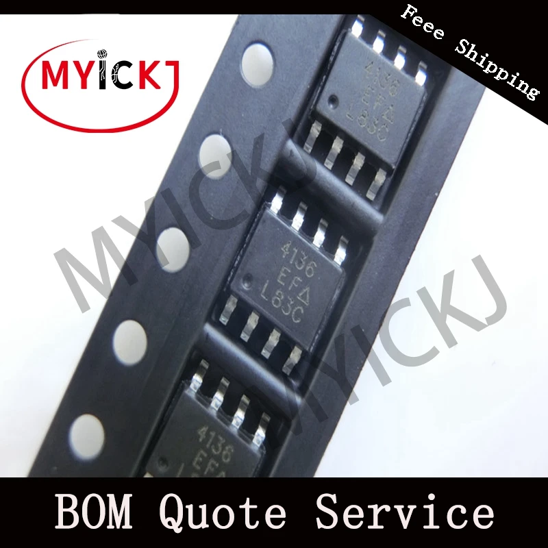 10 шт. микросхема N-Channel 20-V (D-S) MOSFET 4136