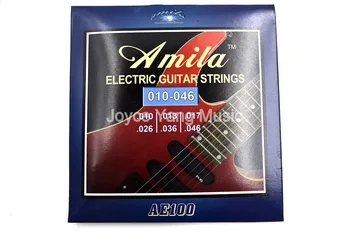 

Amila AE100 Electric Guitar Strings 1st-6th Nickel Round Wound Strings 010-046 Free Shipping Wholesales