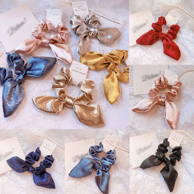 

Rabbit Ear Hair Accessories Hair Rope Elastic Hair Band Rubber Band Cute High Quality Hot Sale Girls For Women 1PC Popular